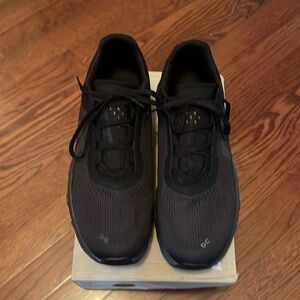Men’s On Cloudmonster, Color: Black Size: US 10